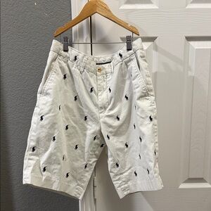 Ralph Lauren classic chino shorts men’s size all over pony print